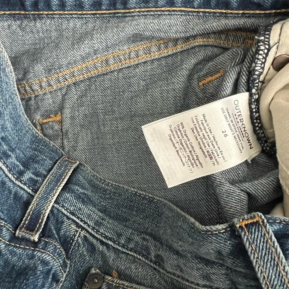 Outerknown Fillmore Boyfriend S.E.A. Button Fly Jean 26 NWT - Picture 8 of 11